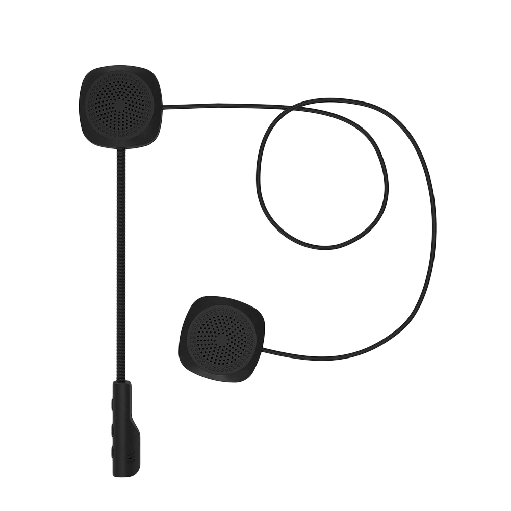 BT 5.0 Motorcycle Intercom Helmet Headsets WirelessInterphone Handsfree Waterproof