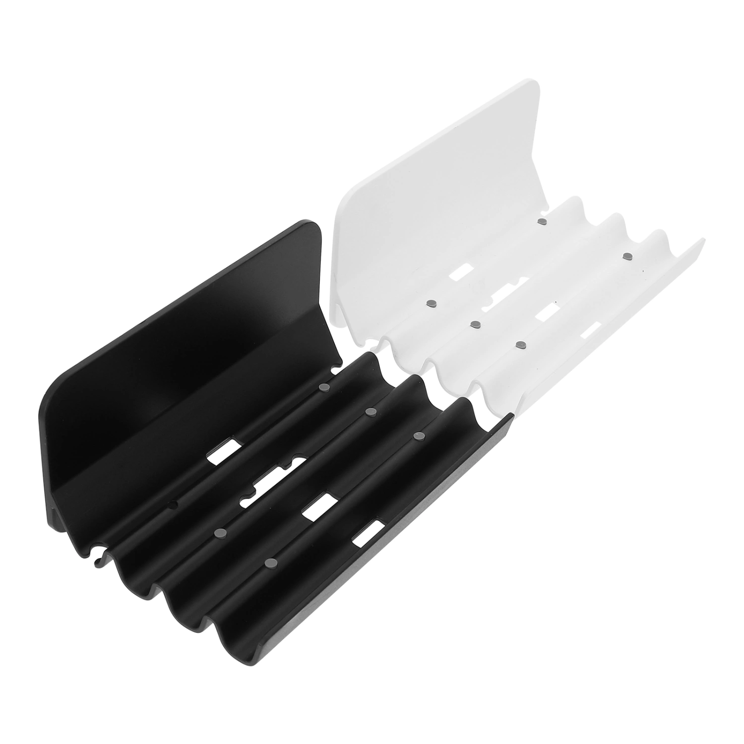2Pcs Wall-mounted Adhesive Phone Charger Racks Storage Holders for Home