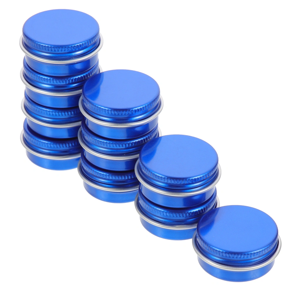 10Pcs Metal Candle Tins Small Candle Containers Candle Jars Cosmetic Packing Tins Metal Tins