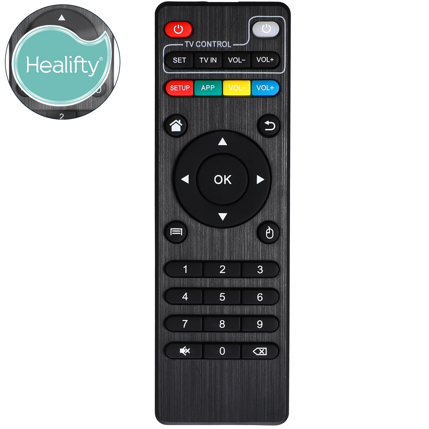 Replaced Remote Control Universal Remote Controller Compatible for Mxq-4k Mxq-pro High Definition Player