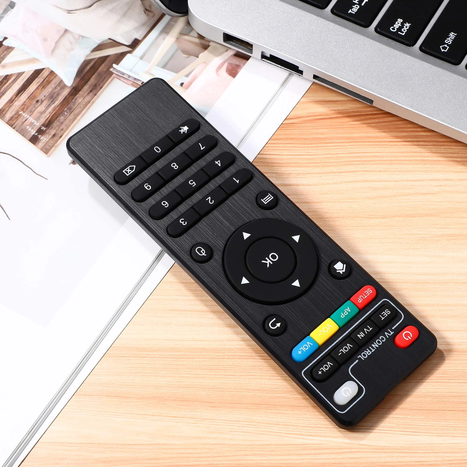 Replaced Remote Control Universal Remote Controller Compatible for Mxq-4k Mxq-pro High Definition Player