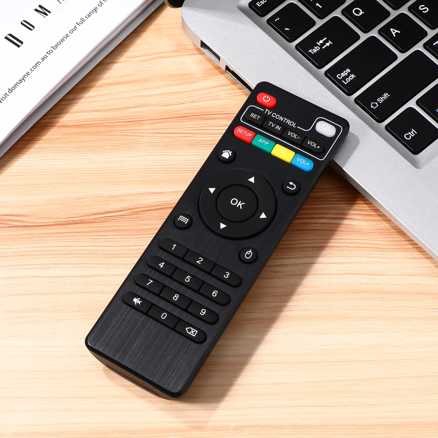 Replaced Remote Control Universal Remote Controller Compatible for Mxq-4k Mxq-pro High Definition Player