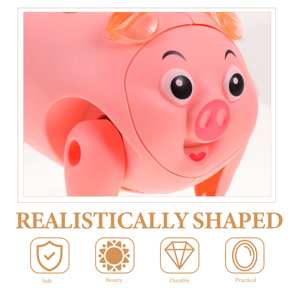 Electric Pig Toy Simulated Animals Model Luminous Pig Toy Walking Pig Toy with Music