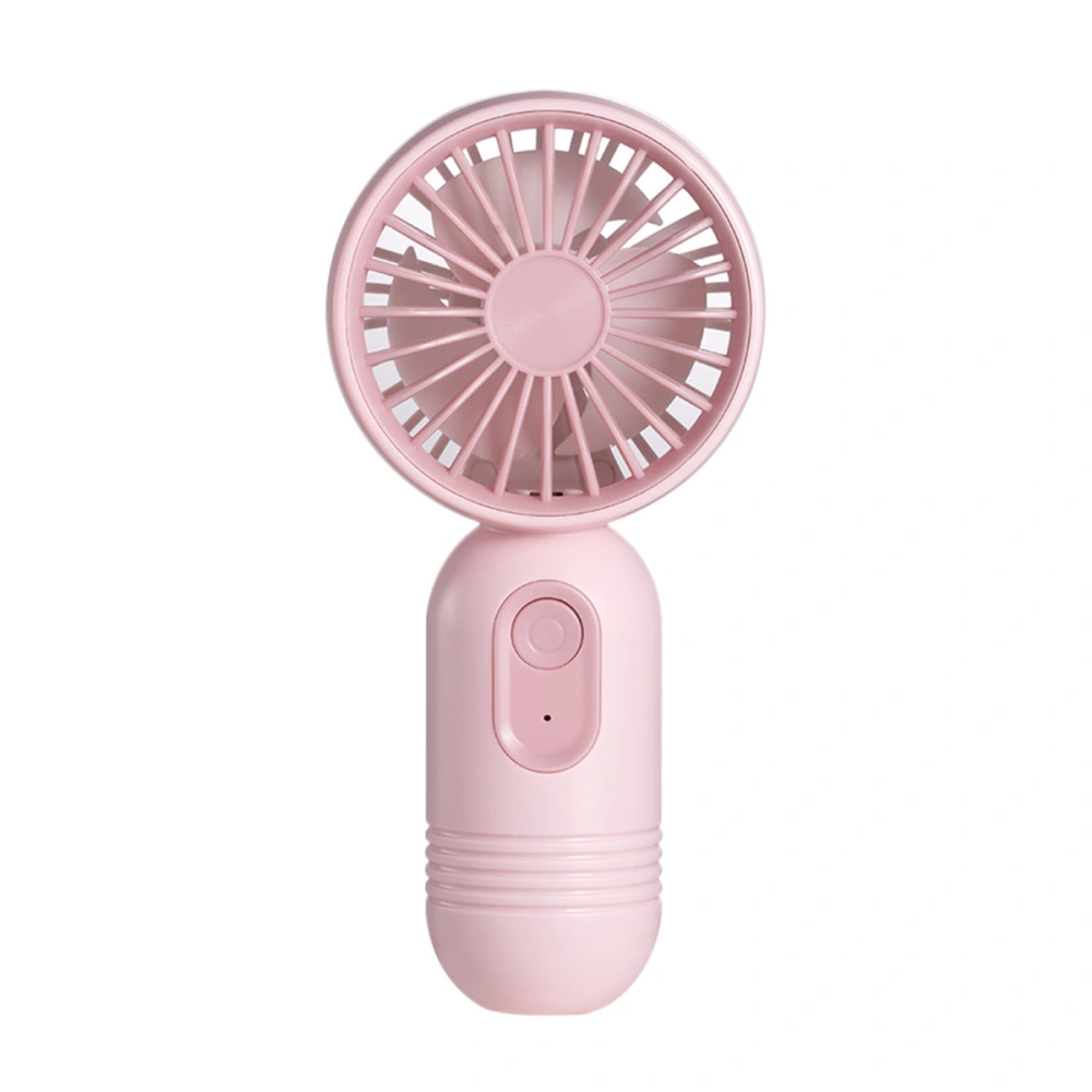 2pcs Mini USB Charging Handheld Fans Portable Fan Summer Cooling Fan Travel Fan