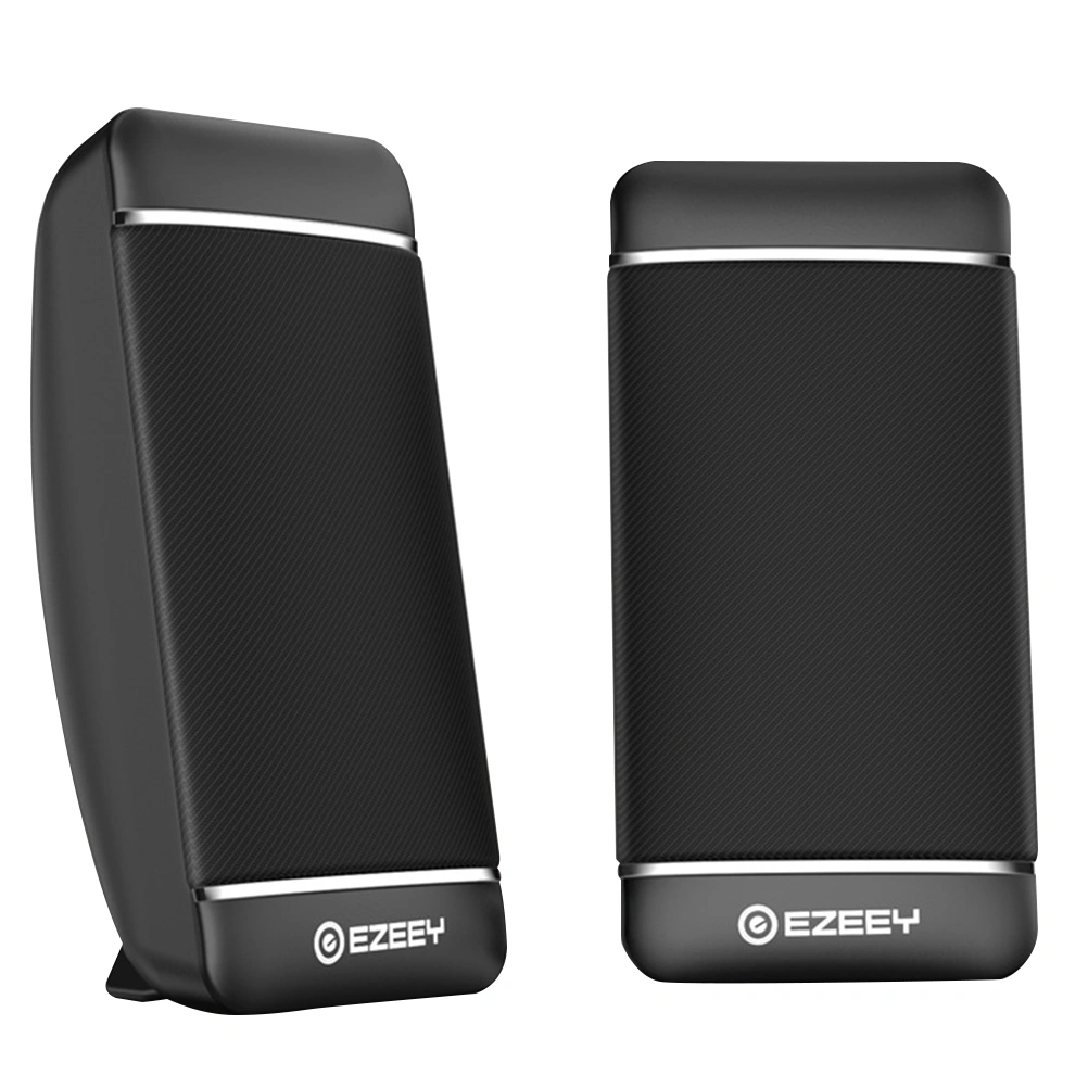 1 Pair USB Loudspeaker Practical Desktop Computer Speakers for Home Use
