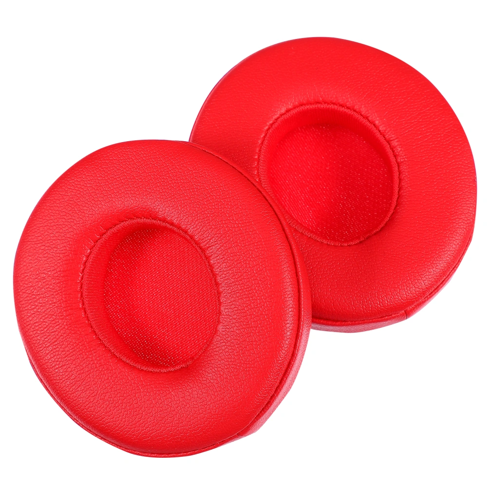 2Pcs Supple Ear Pads Compatible for SOLO2/SOLO3 Wireless Earphone Covers