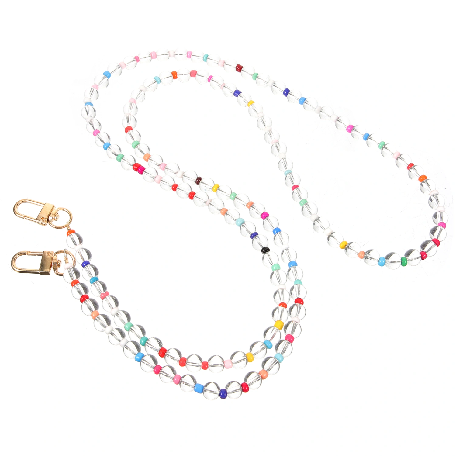 Beaded Phone Charms Beaded Phone Chain Lightweight Phone Lanyard Wrist Strap