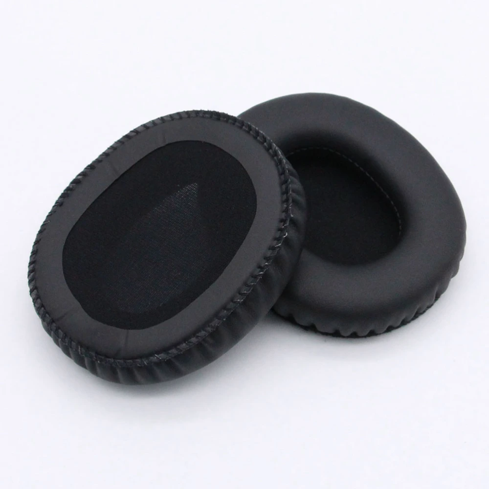 Replacement Earpads Ear pad Cushions for Monitor Over-Ear Headphones Ear Cushions Cover (Black)