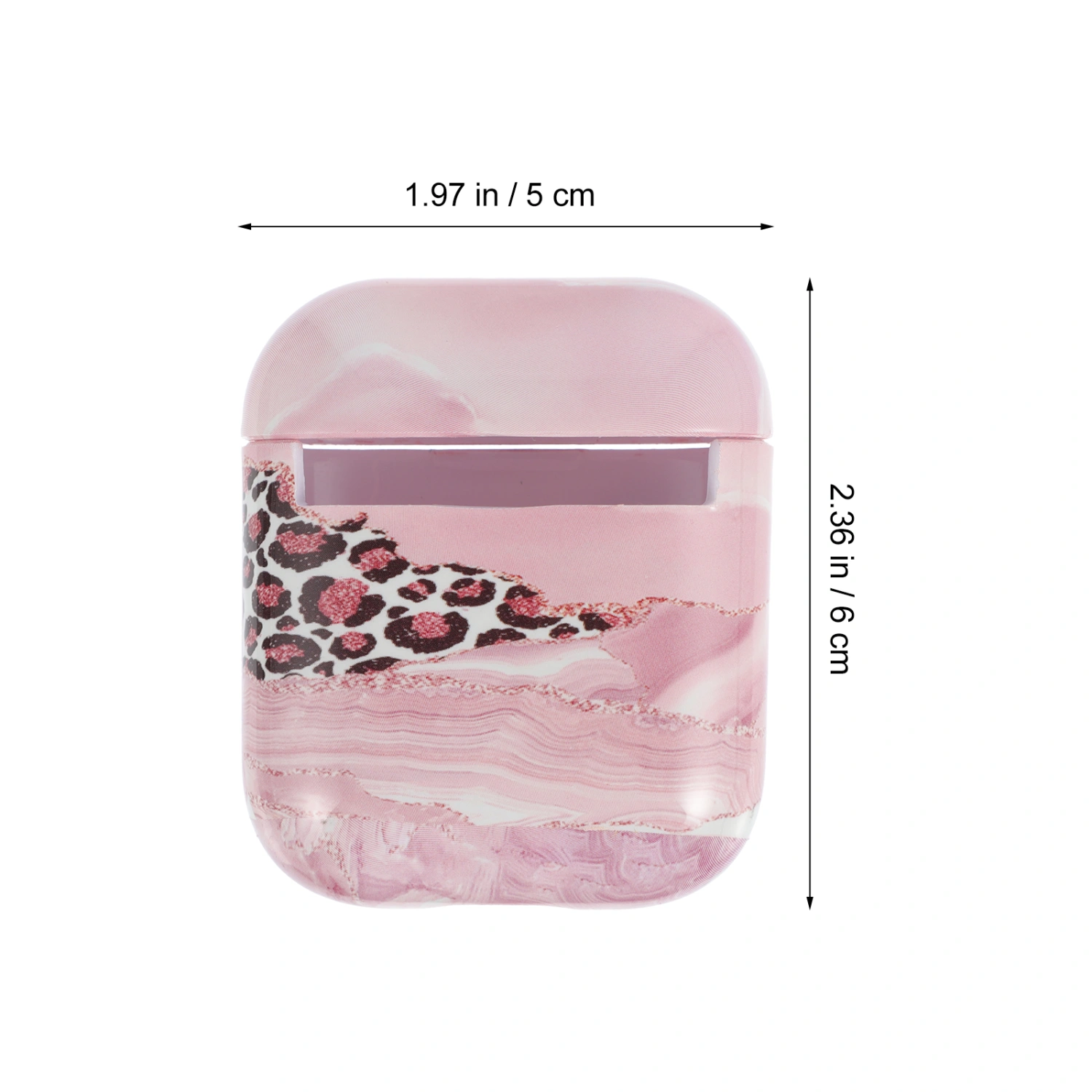 1Pc Simple Earphone Case Wireless Headphone Cover Compatible with AirPods 1/2