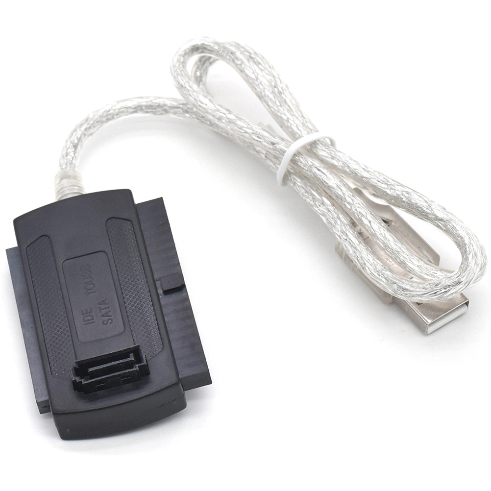 USB 2.0 to SATA Hard Drive Adapter Cable Hard Drive Converter Cable (Black)