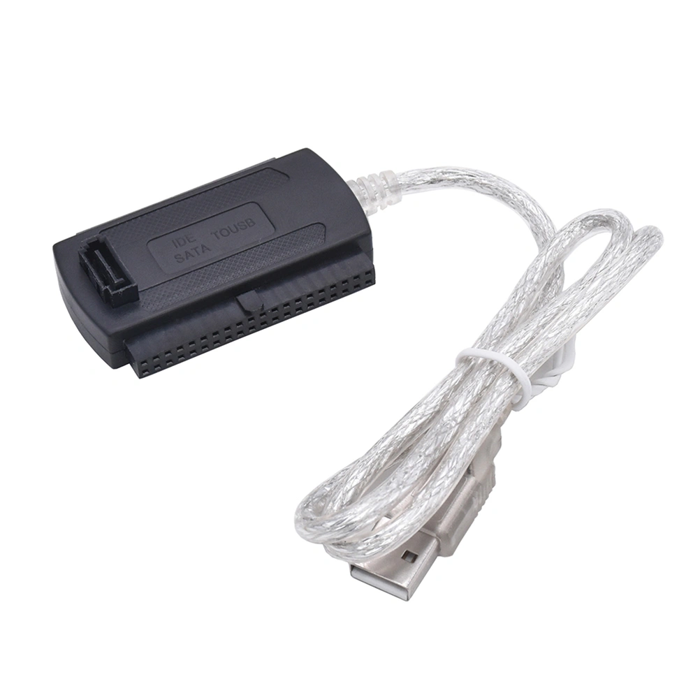 USB 2.0 to SATA Hard Drive Adapter Cable Hard Drive Converter Cable (Black)