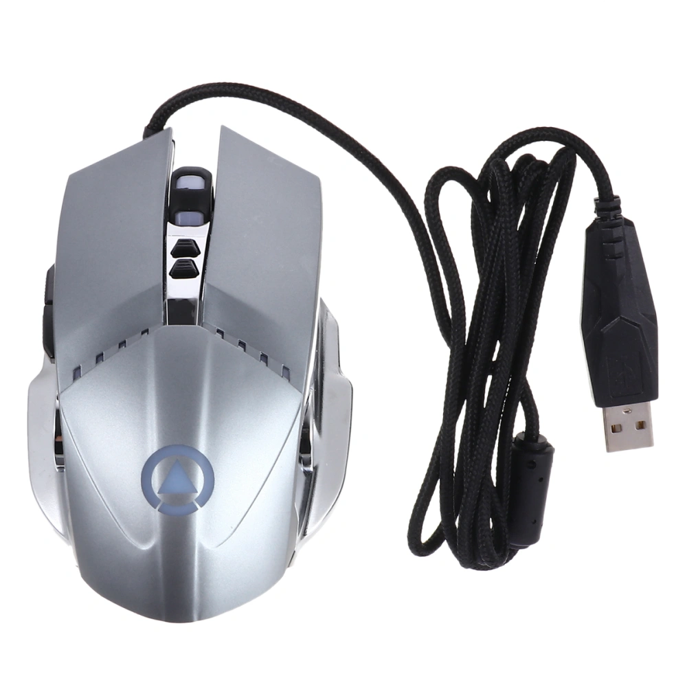 USB Mouse Wired LED Gaming Mouse Anti-sweat Silent Breathing Light Mouse