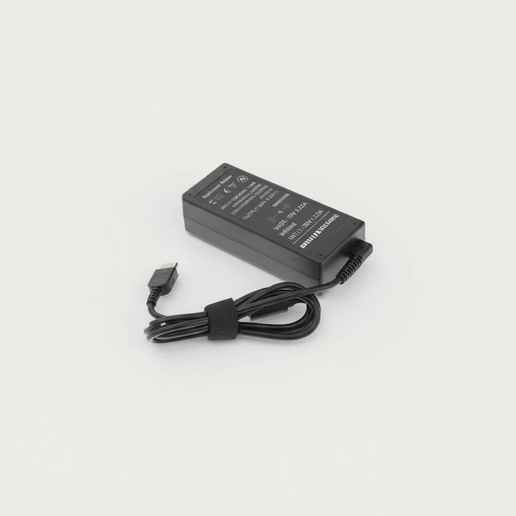 65W 20V Laptop Computer Charger 3.25A Square Port Laptop Power Adapter Compatible for Thinkpad X1 Carbon with AU Plug (Black)