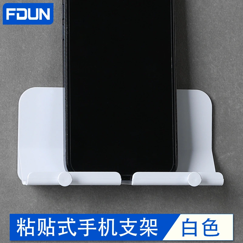 Wall Phone Holder Wall Mount Organizer Wall Tv Remote Organizer Bedside Shelf