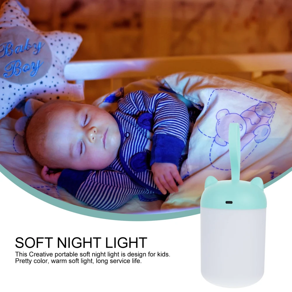 1pc Kids Lantern Night Light Creative Night Light Bedroom Beside Night Light