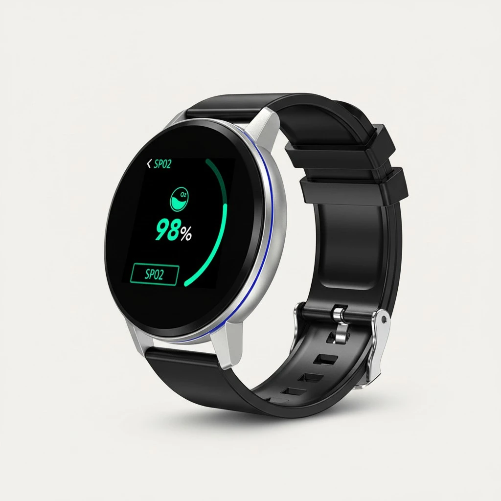 S01 IPS Full Touch Screen Smart Wristband Sleep Monitor Daily Water Resistant Fitness Alarm Blood Pressure Monitor Smart Band Bracelet (Silver)