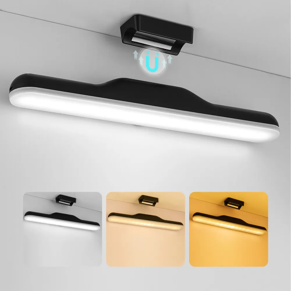 Under Cabinet Light 36LEDs Makeup Light USB Charging Reading Lamp for Closet Bedroom Kitchen