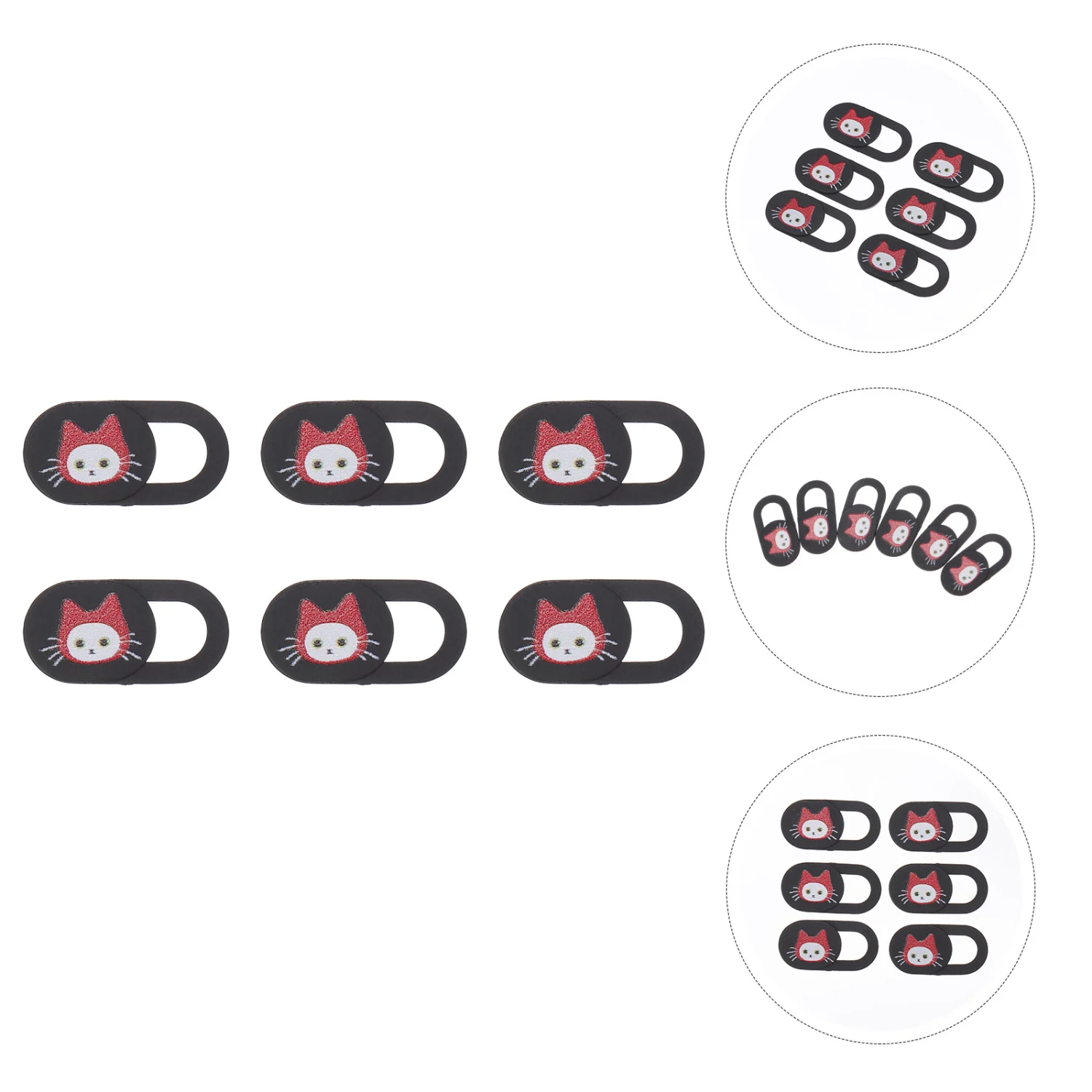 6PCS Camera Cover Slide Blocker Privacy Protection Anti-peeping Sliding Lid