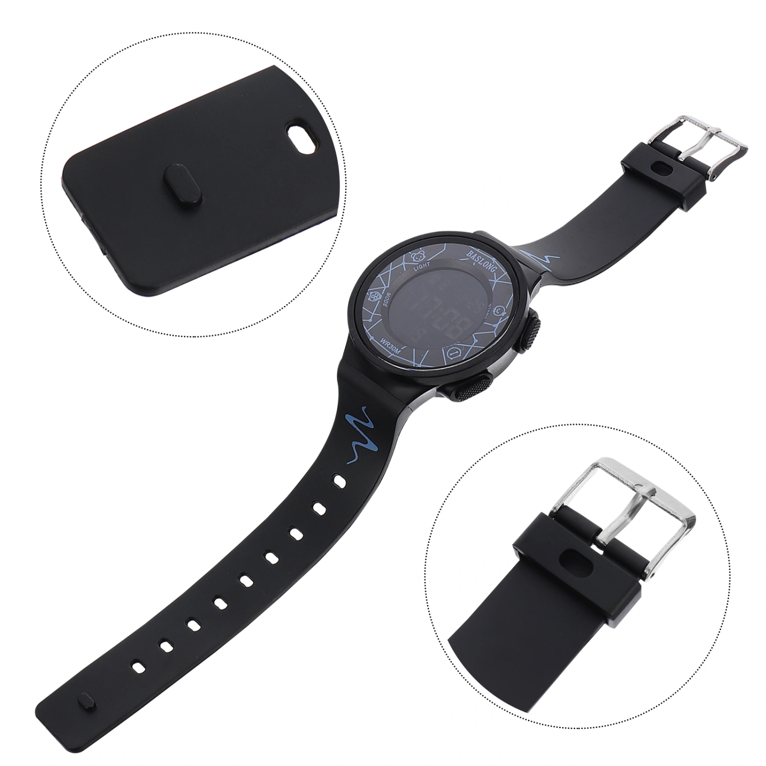 1pc Waterproof Smart Watch Students Digital Watch Electronic Watch