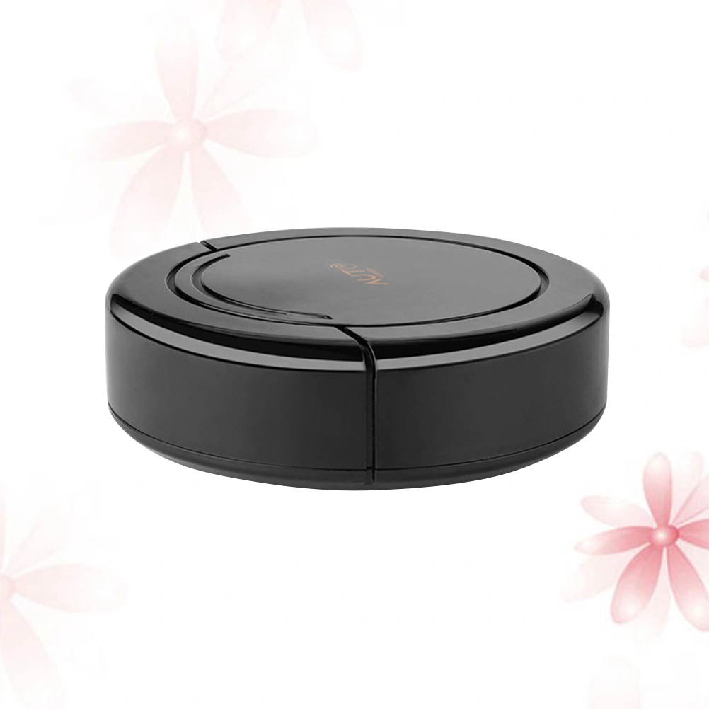 USB Charging Smart Automatic Robot Vacuum Cleaning Machine Random Mode Intelligent Floor Sweeping Dust Catcher Carpet Cleaner For Home Automatic Cleaning (Black 700)