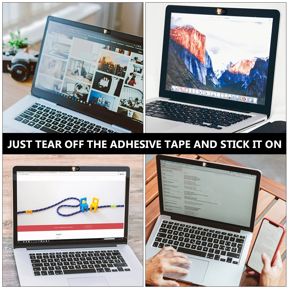 6pcs Webcam Cover Universal Laptop Camera Cover Slider for Privacy Protection