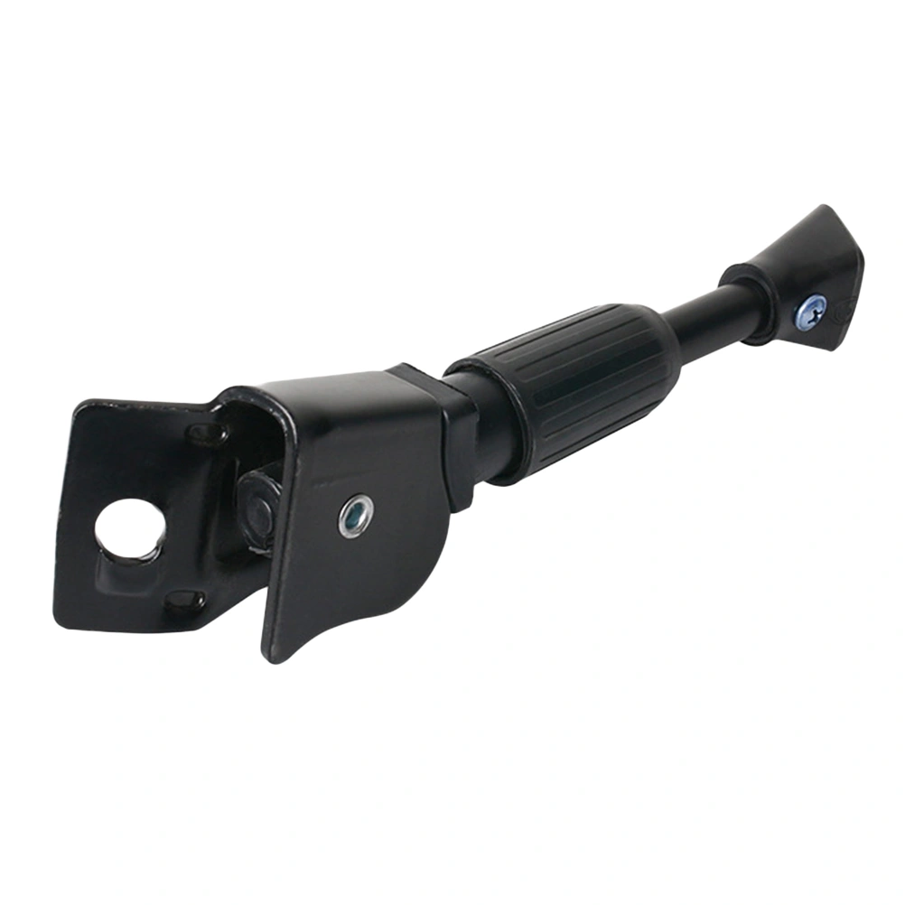 14 Inch Electric Car Bike Kickstand Parking Rack Aluminum Alloy Bike Side Support Brace Side Kick Stand Foot Brace (Black)