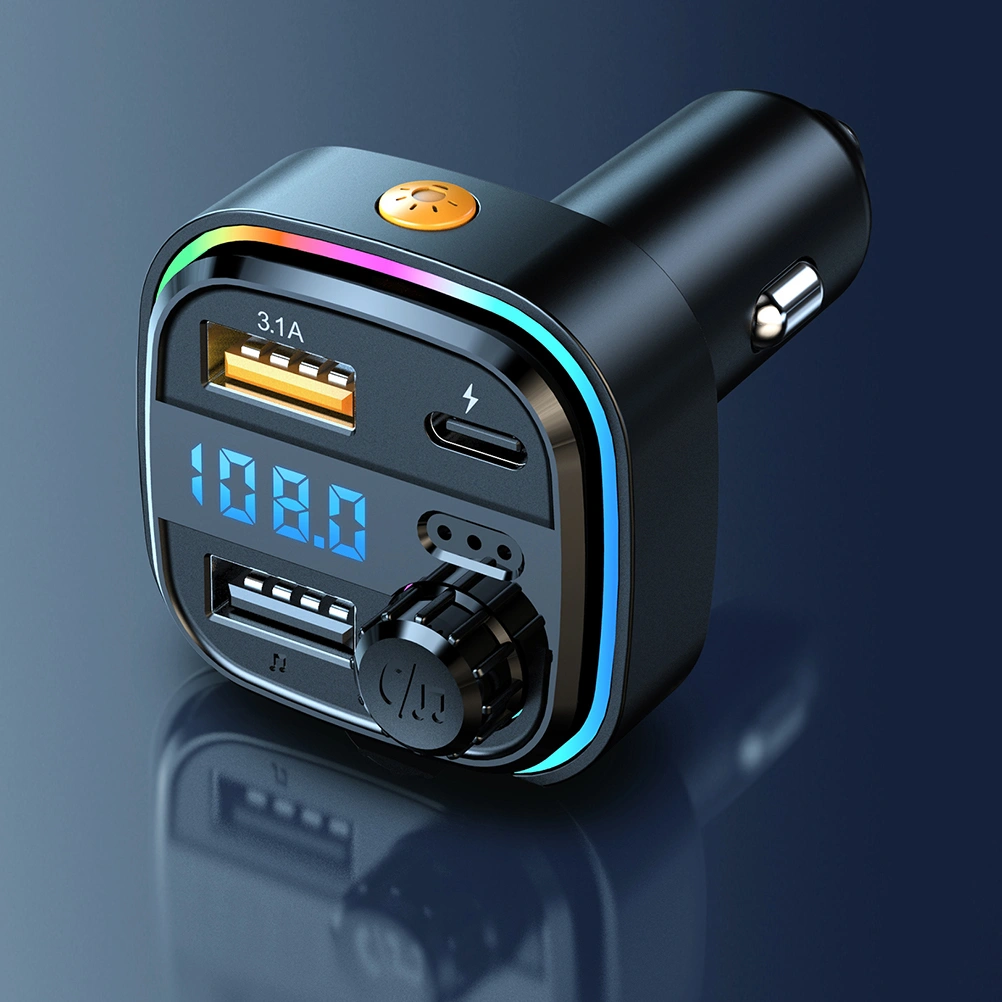 Car Charger Vehicle Phone Charger Wireless MP3 Player Auto Portable USB Charger
