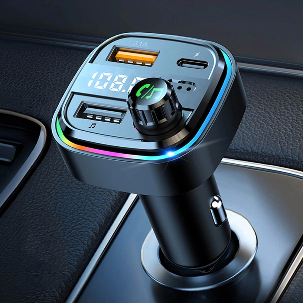 Car Charger Vehicle Phone Charger Wireless MP3 Player Auto Portable USB Charger