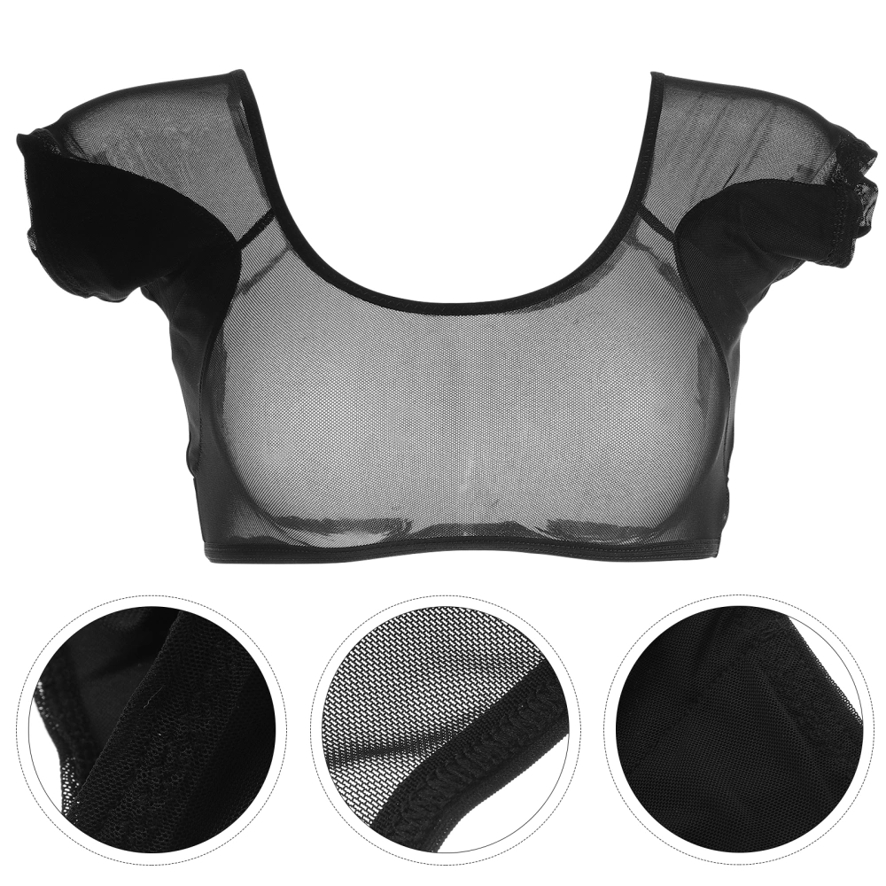 Women Underarm Sweat Vest Armpit Sweat-proof Shirt Vest Girl Washable Armpit Sweat Vest