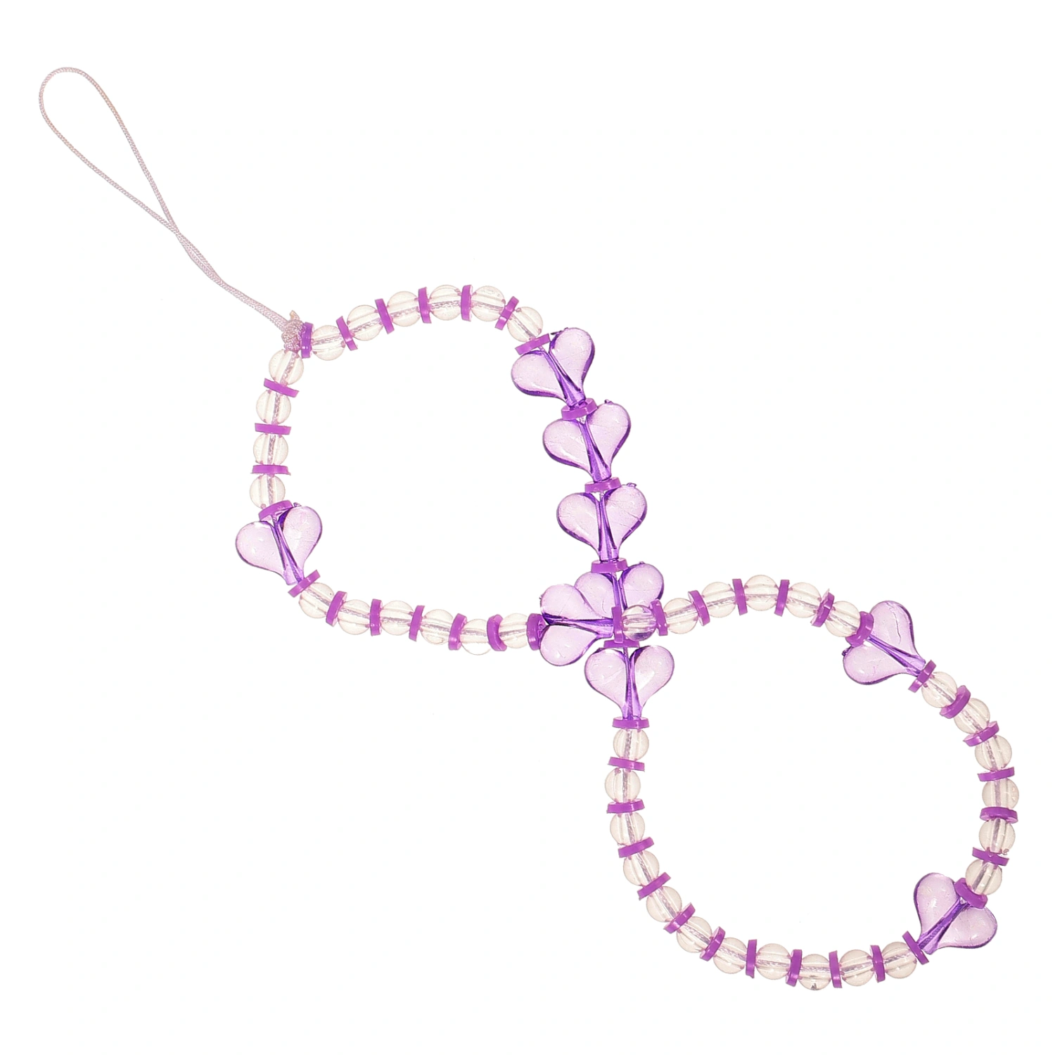 Beaded Phone Chain Universal Cellphone Charm Decorative Phone Strap Charm for Decor