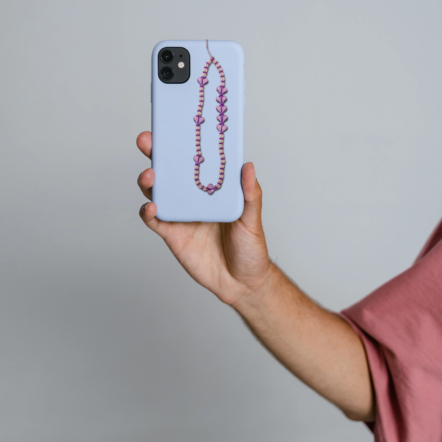 Beaded Phone Chain Universal Cellphone Charm Decorative Phone Strap Charm for Decor