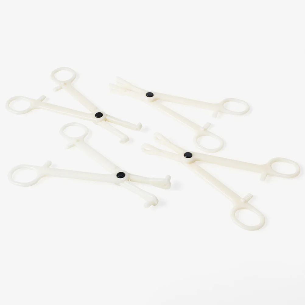 8pcs Body Piercing Clamps Disposable Septum Forceps Body Piercing Pliers Piercing Tools