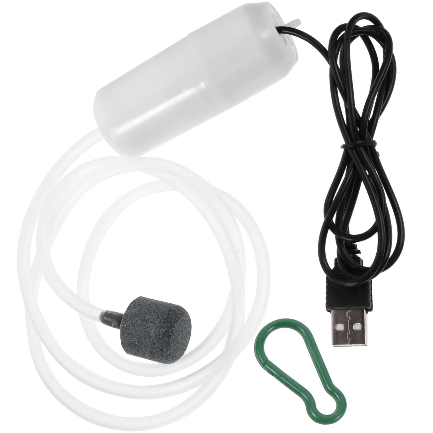 1 set of Mini Oxygen Aerator Aquarium Pump Fish Tank USB Design Oxygenator