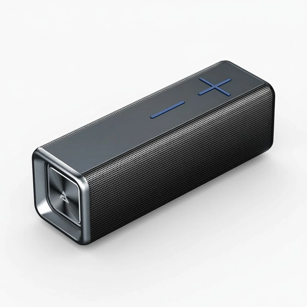 1Pc Fashionable Loudspeaker Box Portable Wireless Speaker for Home Outdoor