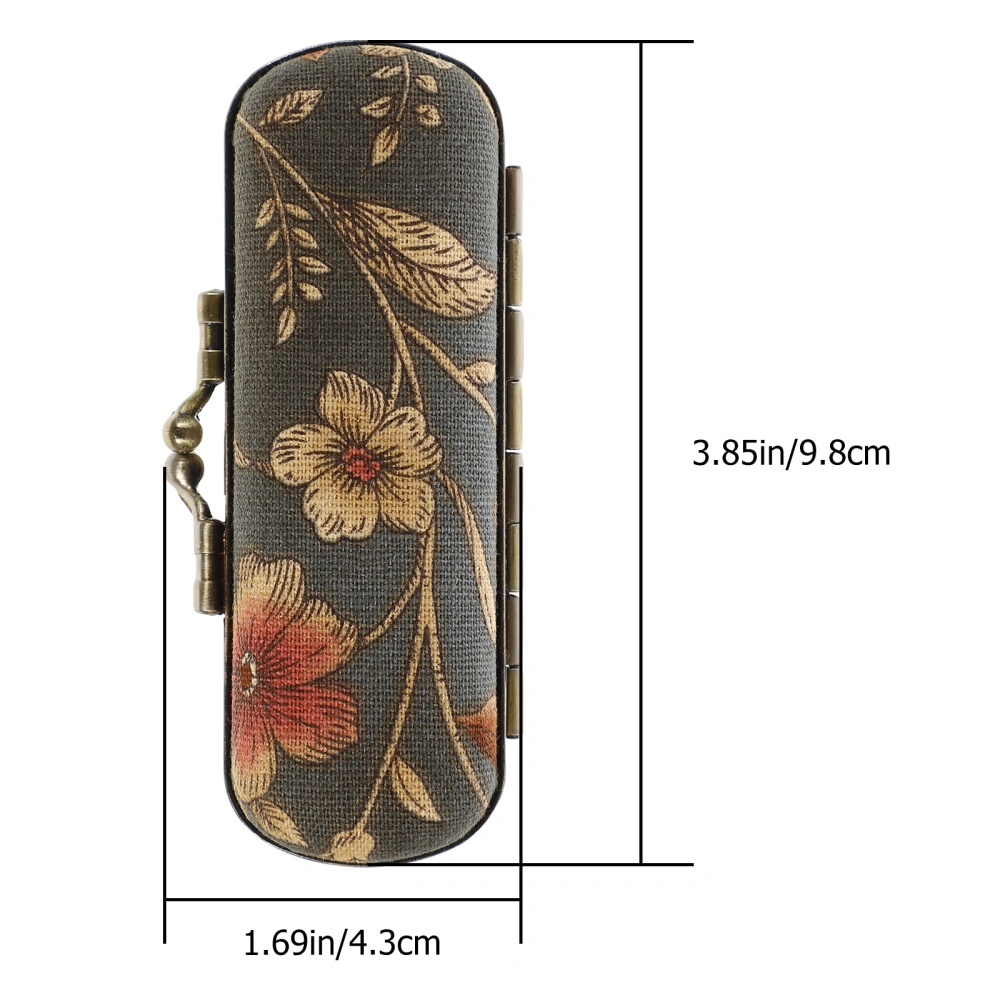 Elegant Lipstick Holder Delicate Women Lipstick Case with Mirror Retro Lipstick Organizer