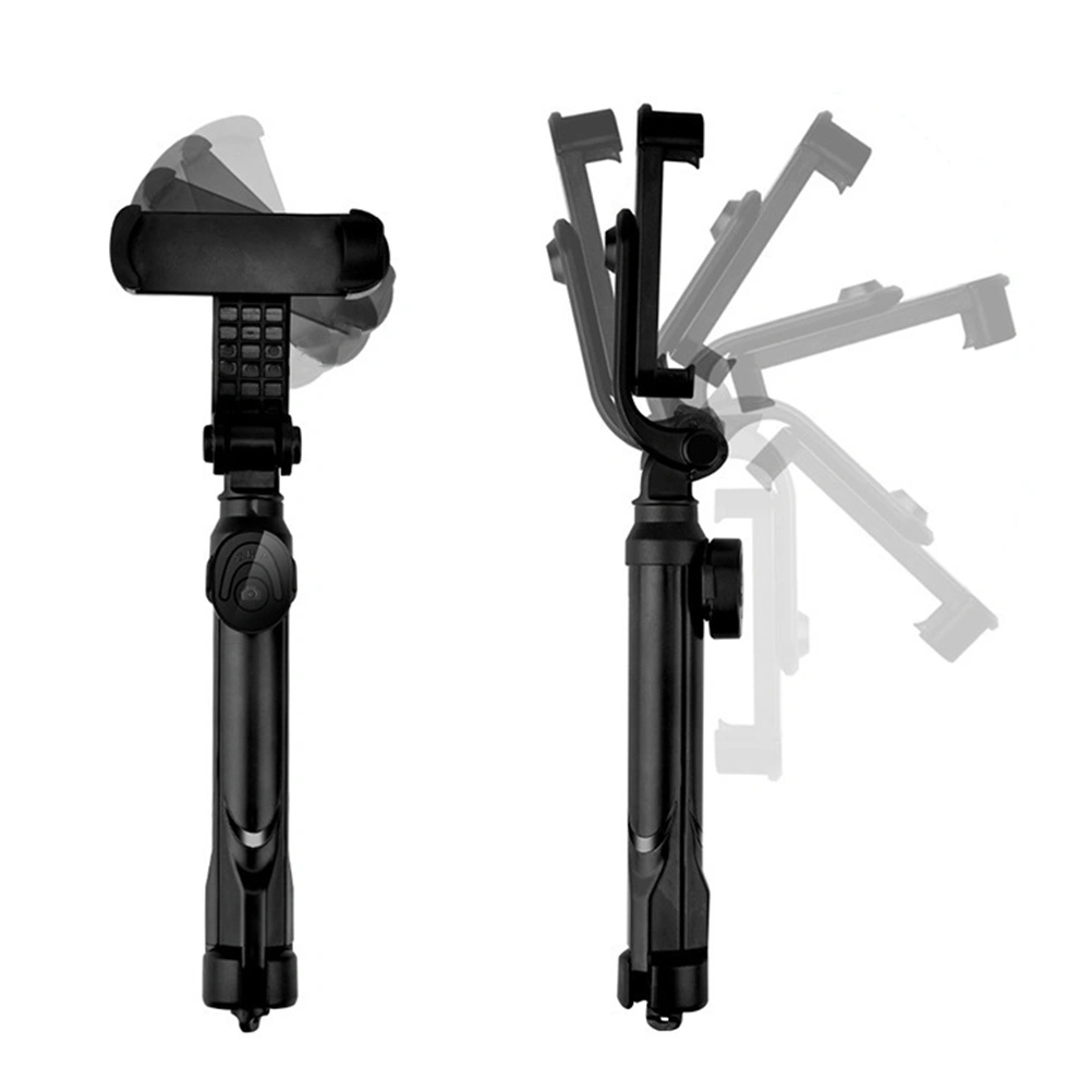 Handheld Monopod Selfie StickExtendable Tripod for Phone (Black)