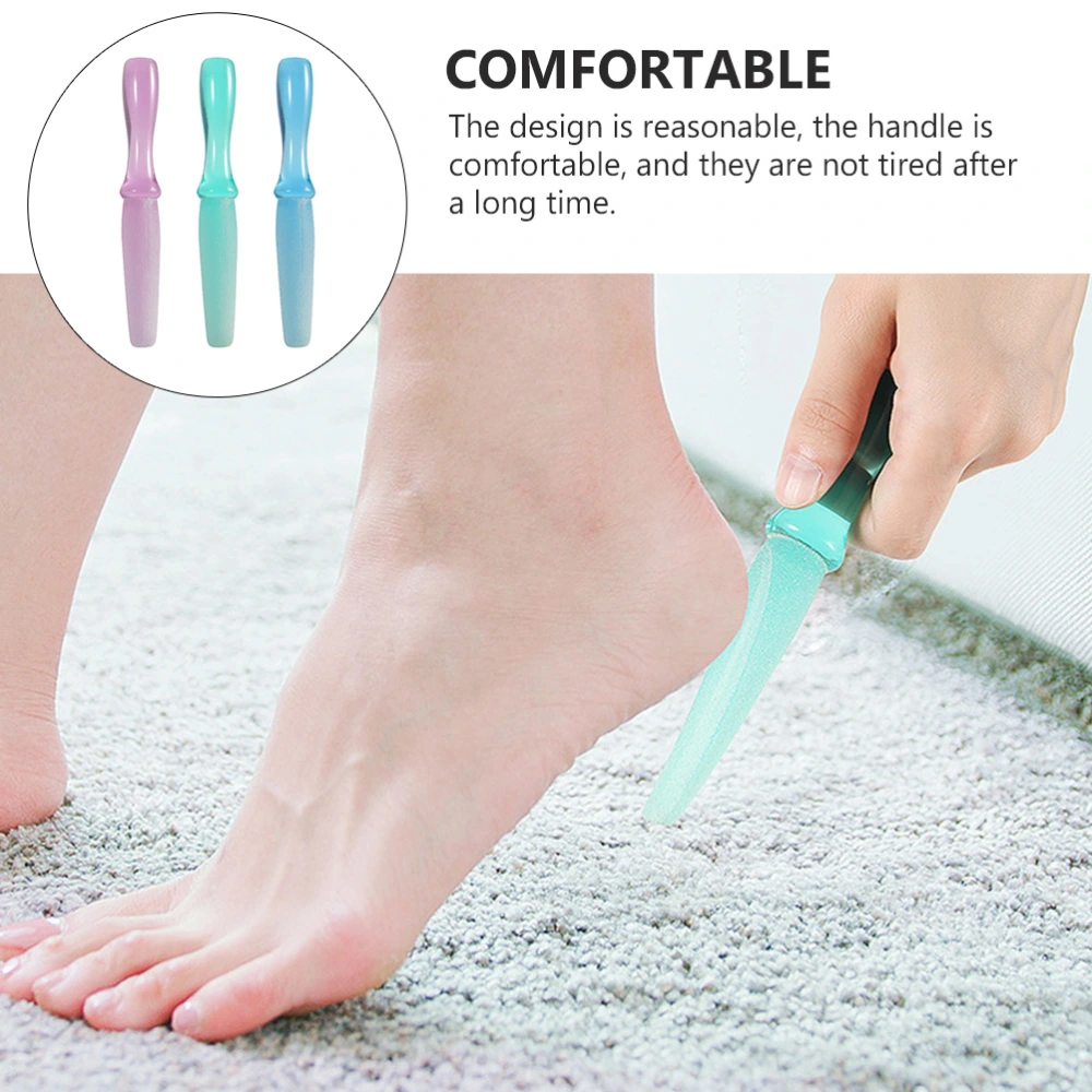 3pcs Practical Plastic Foot File Rasps Professional Pedicure Callus Removers