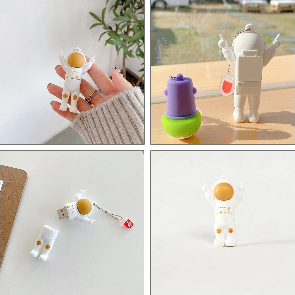 USB Drive 32GB Astronaut Shape Thumb Drive Pen Drive Flash Memory Stick