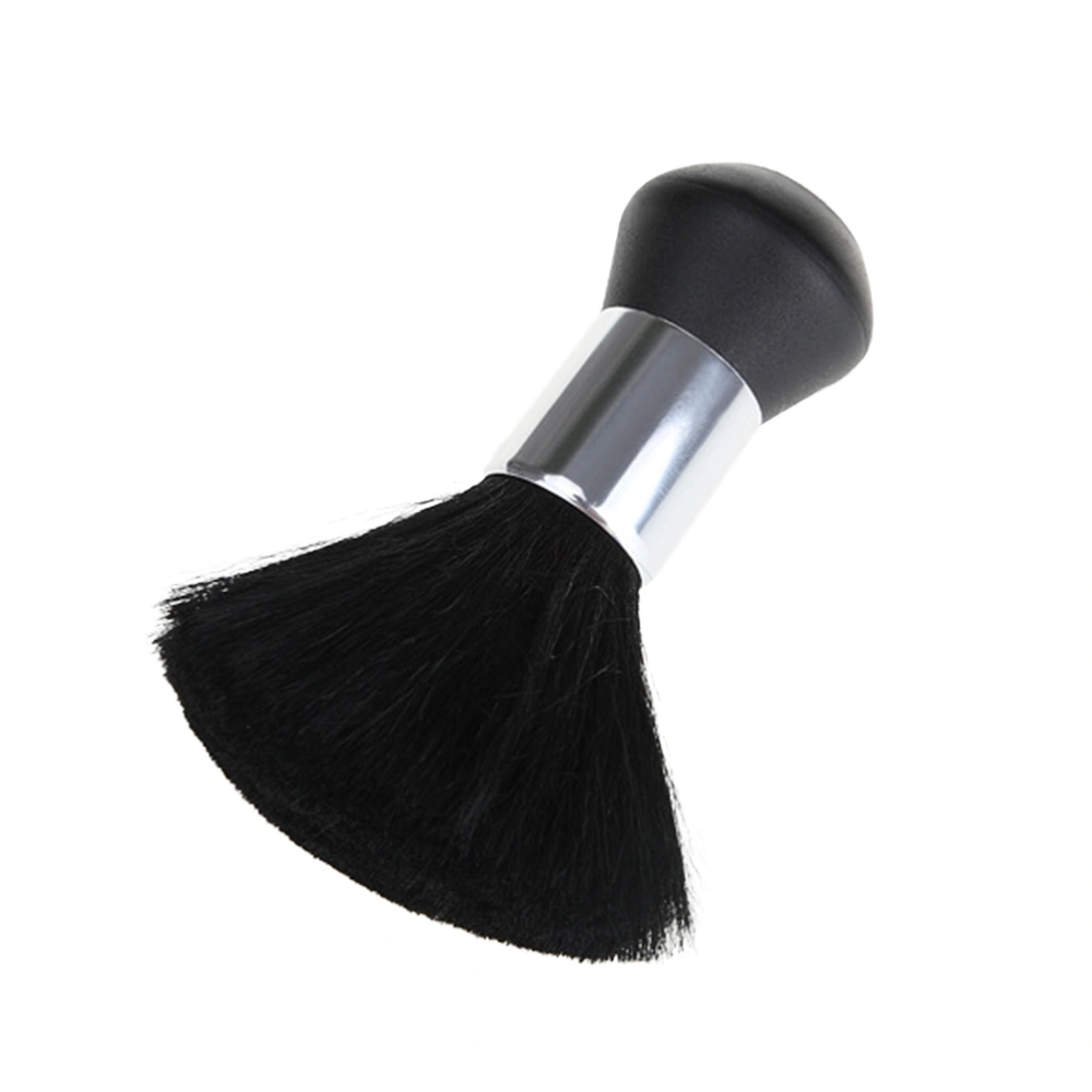 Barber Brush Hairdressing Brush Hair Brush Salon Tools for Fiber Hair Black Hair (As Shown)