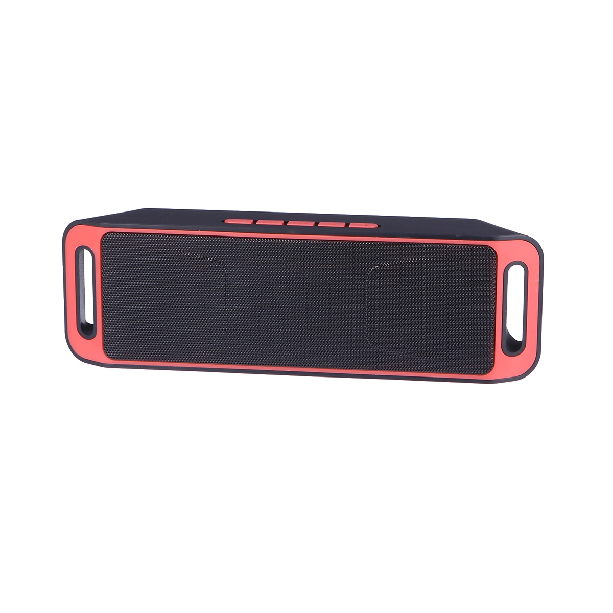Mini Portable Wireless4.0 Speaker Subwoofer USB Flash Stereo MP3 Player(Red)