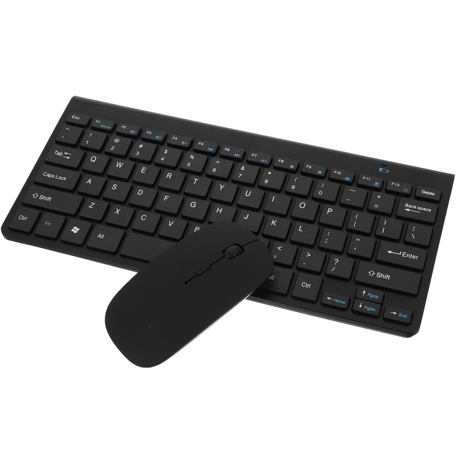 1 Set Wireless Keyboard Mouse Combo Plug and Play Multimedia Keyboard PC Mouse
