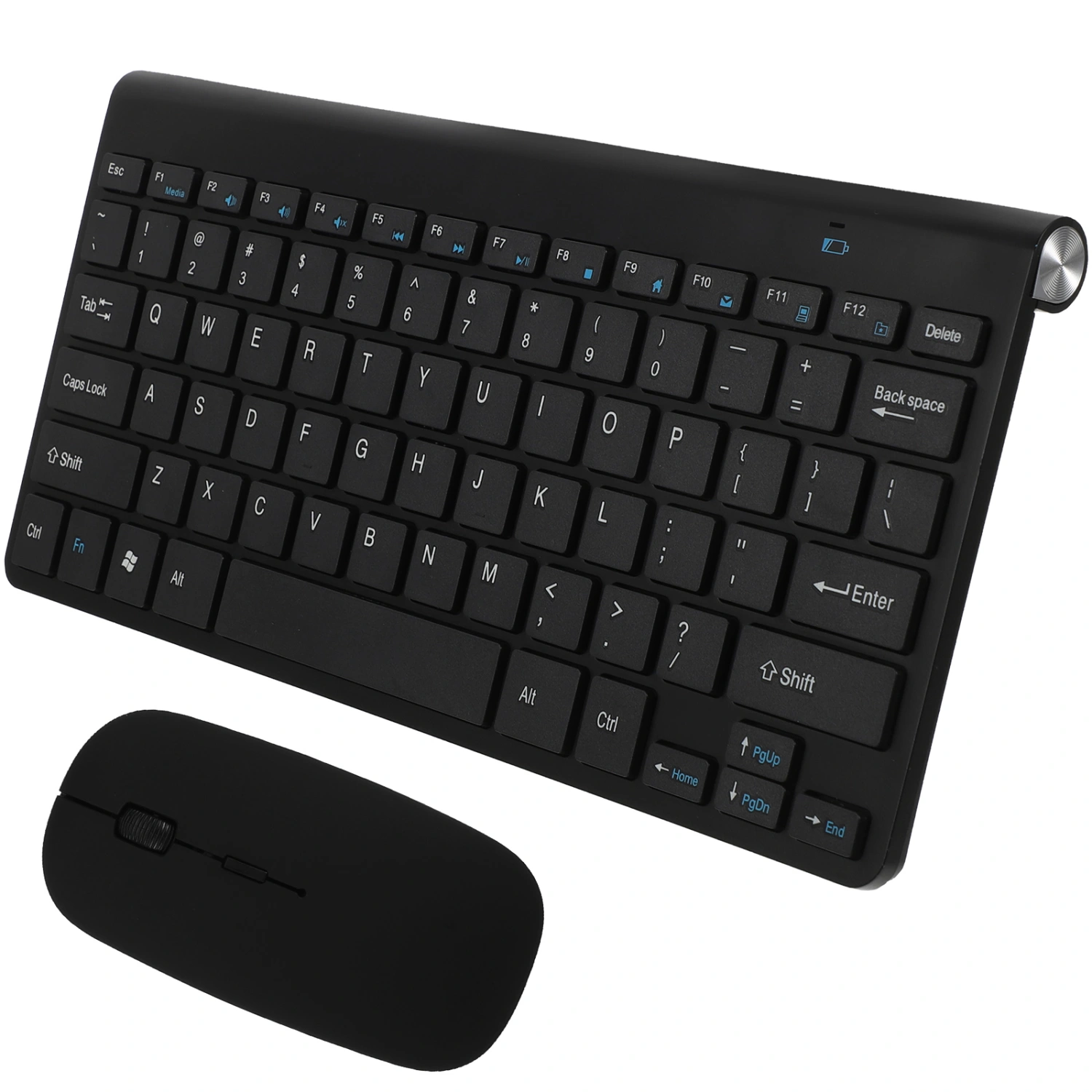 1 Set Wireless Keyboard Mouse Combo Plug and Play Multimedia Keyboard PC Mouse