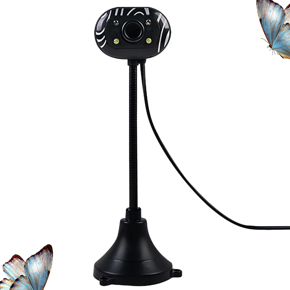 Computer Camera Desktop Computer Camera Practical Web Cam PC Digital Camera Black