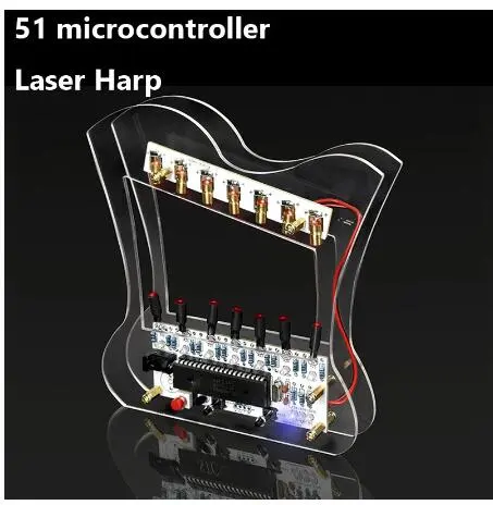 1 Set DIY Electronic Harp Soldering Harp Electronic Musical Instrument Parts