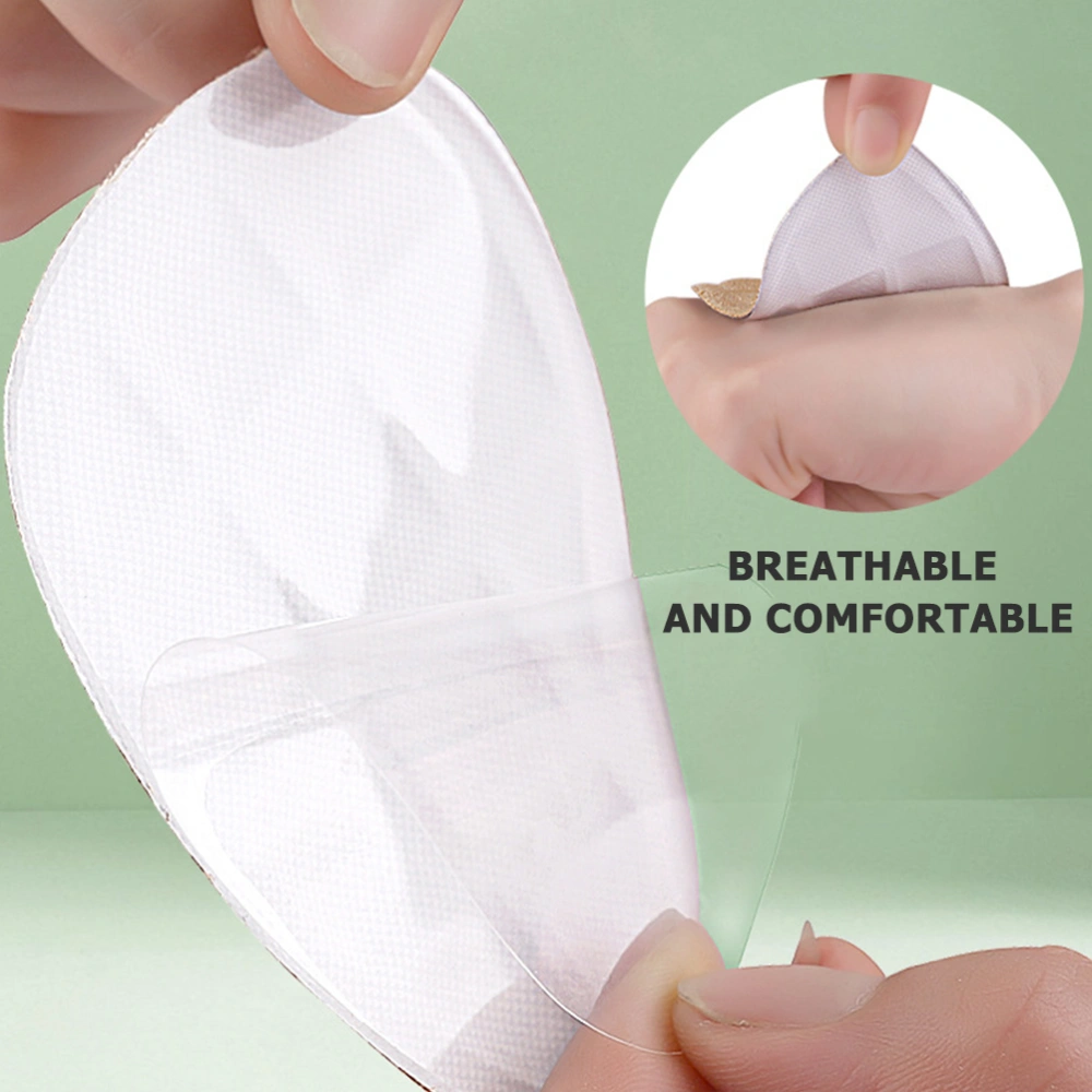 3 Pairs High Heel Insoles Forefoot Support Adhesive Forefoot Pads Forefoot Cushioning Pads