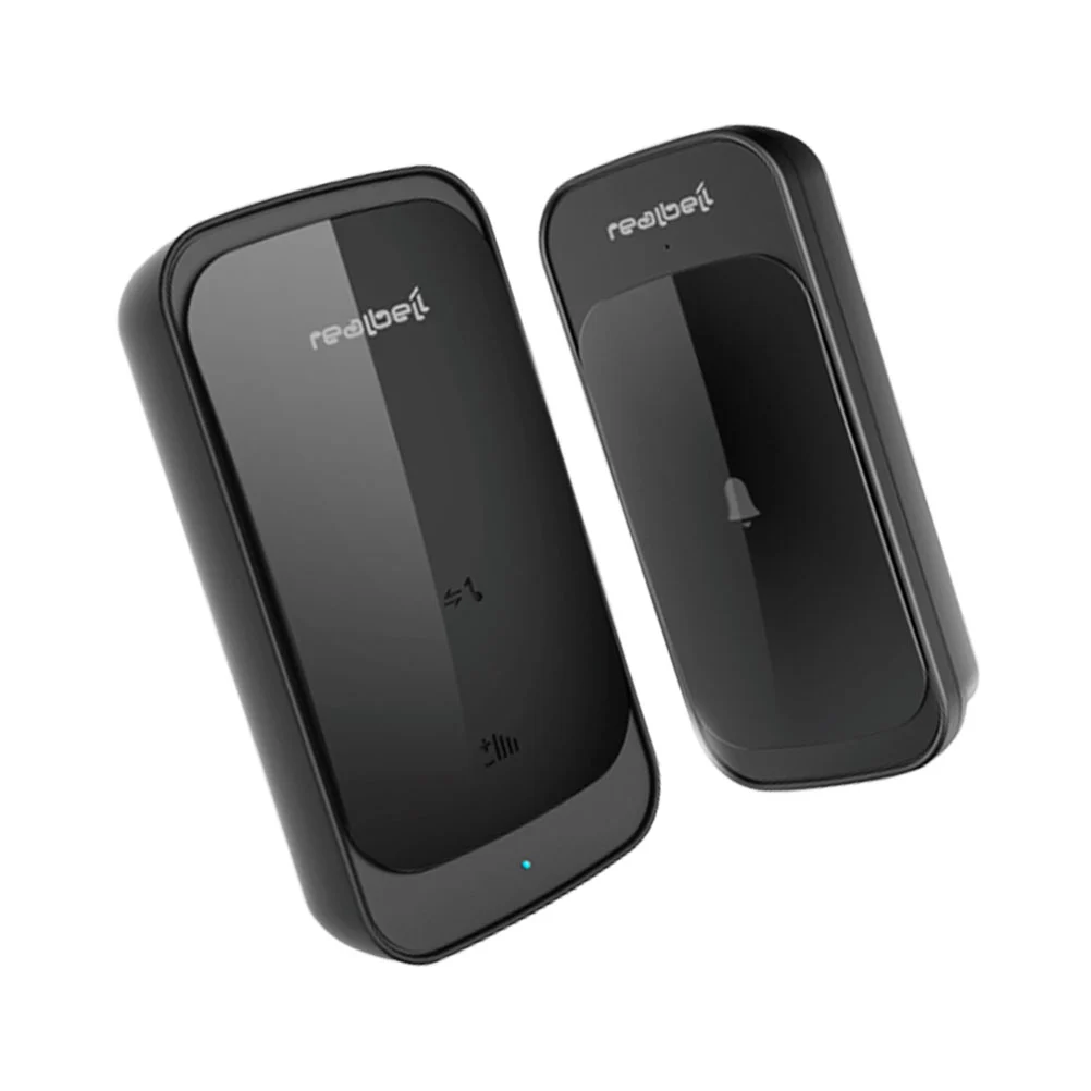 Wireless Smart Doorbell Digital Ac Wireless Doorbell Household Waterproof Touch-Sensitive Doorbell (Original American Wire Gauge)