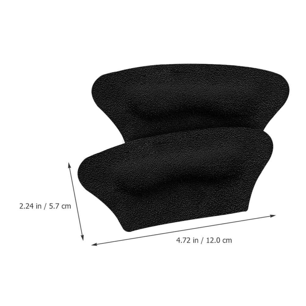 2 Pairs High Heels Cushion Pads Heel Anti Drop Pads Self-adhesive Heel Cushion Inserts