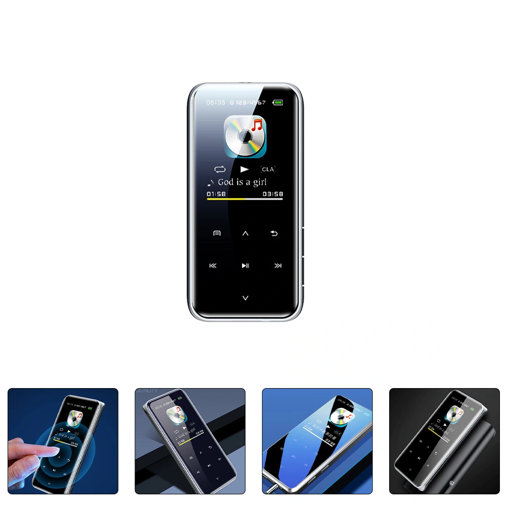 1 Set of MP3 Music Player Wireless Sports Media Player Portable Voice Recorder