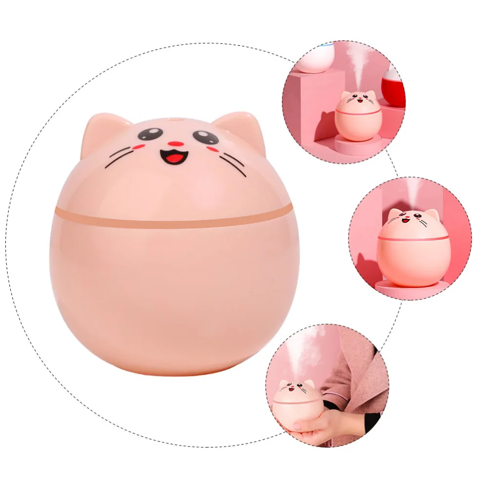 1pc Delicate Mini Desktop Humidifier Mini Air Humidifier Air Spray (Pink)