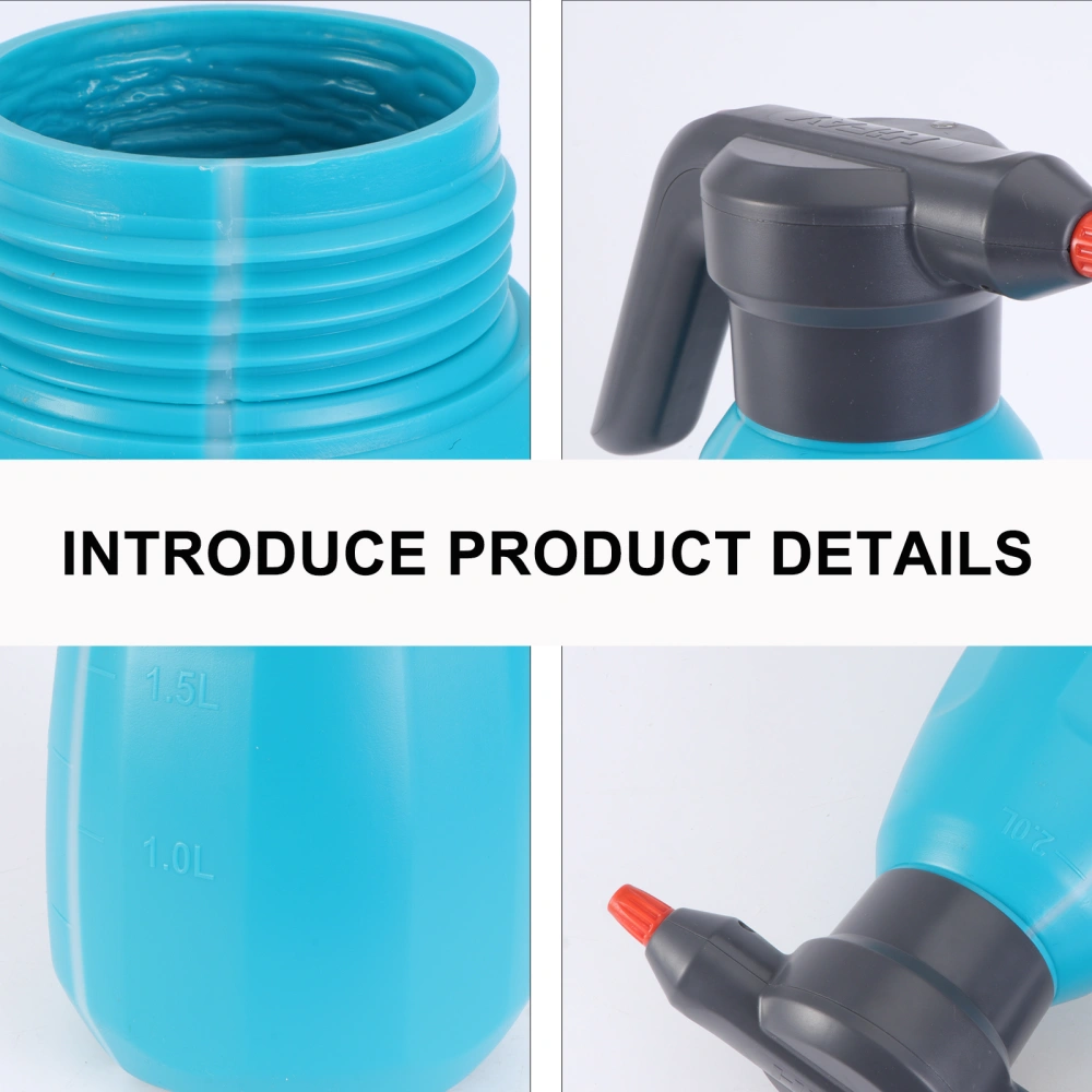 1Pc 2L Electric Spray Bottle Household Watering Can Gardening Sprinkler Sterilizing Water Bottle (Blue)